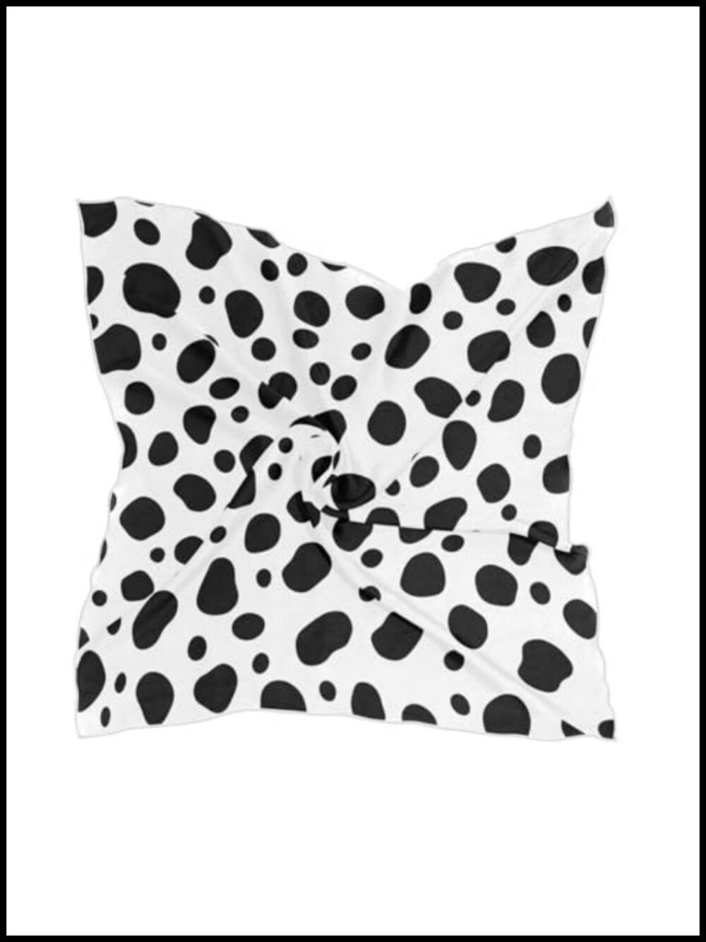 Silk Scarf Square Satin Headscarf Neck Scarf Hair Wrap Bandana